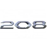 Peugeot 208 2019-2021 208 Badge