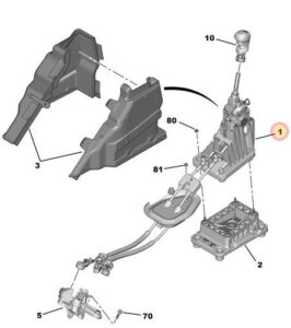 The Peugeot 3008 Gear Lever: What You Need To Know - 9i09838