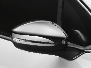 Peugeot 2008 2013-2016 Protection Shells For Exterior Rear View Mirrors Chrome
