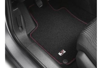 Peugeot 308 2013-2021 Velour Mats Finished With Red Stripe 5 Door 16105322 80
