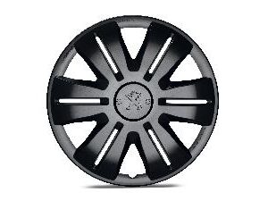 Peugeot 406 1995-2004 Kit Of 4 Secure Wheel Trims 15" Storm Grey