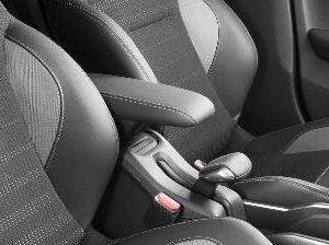 Peugeot 2008 2013-2016 Central Front Armrest Pvc Covering + Mountain Grey Overstitching