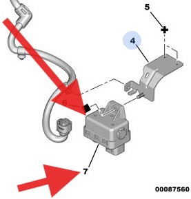 Peugeot Bipper Glow Plug Pre Heat Box