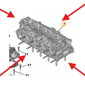 Peugeot Partner 1.6HDI Cylinder Head