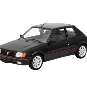 PEUGEOT 205 GTI 1988 1/54 BLACK MINIATURE