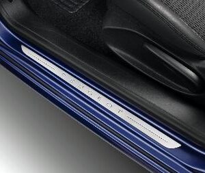 Peugeot 208 2012-2019 Front Door Sill Trims Brushed Stainless Steel 3 Door 16082046 80
