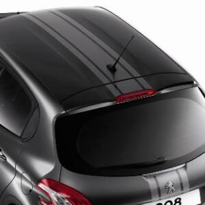 Peugeot 208 2012-2019 Roof Sticker With Double Stripe 16077550 80