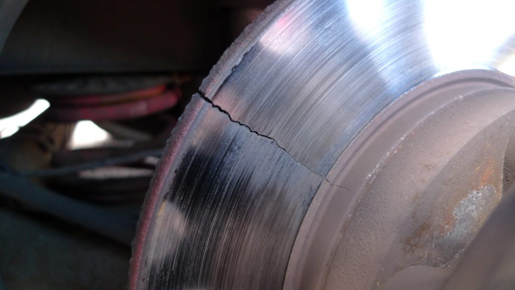 Cracked Brake Discs