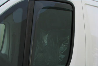 Peugeot Boxer Front Window Deflectors - 9421C5