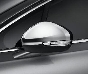 Peugeot 508 2010-2018 Protection Shells For Exterior Rear View Mirrors Chrome 9425 E6
