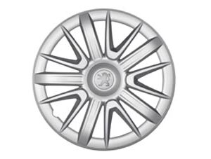 Peugeot 508 2010-2018 Wheel Trim Amarna 16" With Peugeot Logo 9607 V2