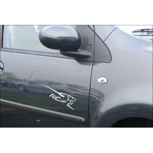 Peugeot 107 2005-2014 Adhesive Decors Light Grey 9614 Z4