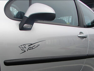 Peugeot 407 2003-2010 Adhesive Decors Dark Grey 9614Z5