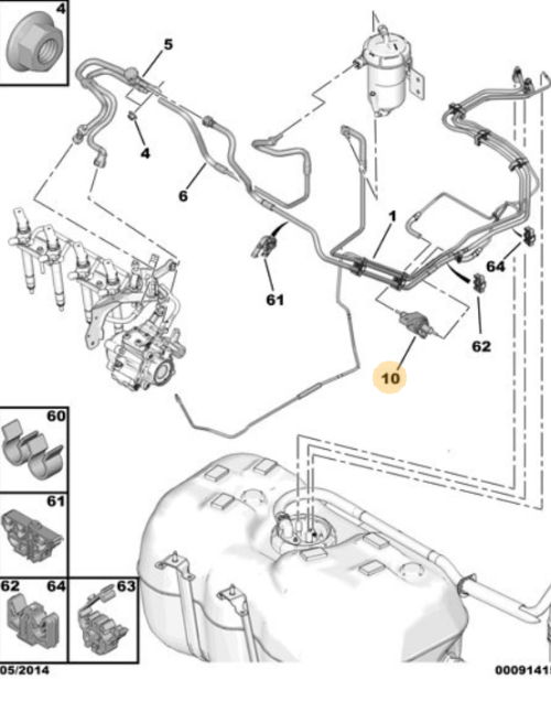 Peugeot Boxer Fuel Metering Pump 9675886080