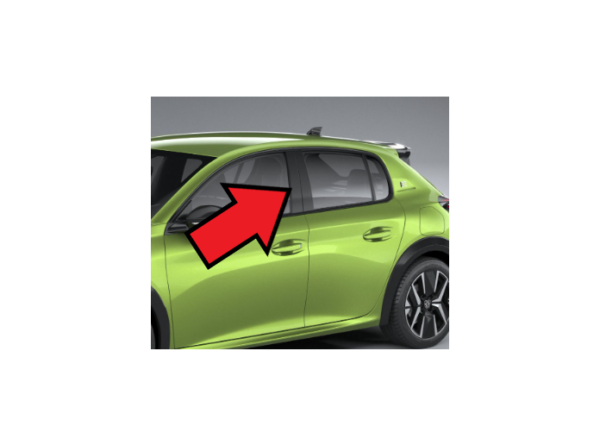 Peugeot 208 2023-Present Drivers Door Plastic Trim