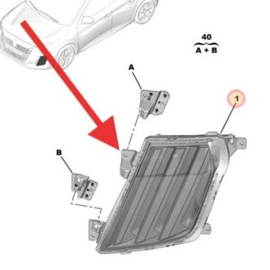 Peugeot 208 2023-Present Daytime Running Light