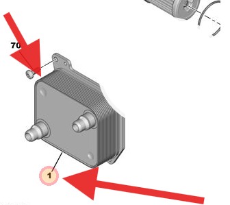 New Peugeot 3008 Hybrid 2019- Present Gearbox Oil Cooler