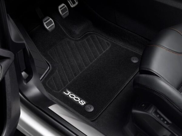 Peugeot 3008 2016-2021 Floor Mats Carpet Hybrid 16562831 80