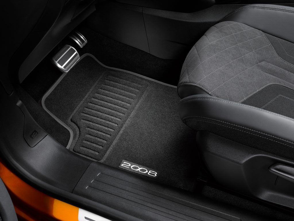 Peugeot 2008 20192021 Floor Mats Velour 16562401 80