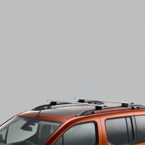 Peugeot Rifter 2018-2020 Transverse Roof Bars Aluminium For Vehicles With Longitudinal Bars
