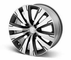 Peugeot 3008 2008-2016 Alloy Wheel Set 17" Scaldis 16125035 80