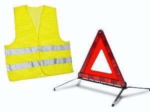 Peugeot Warning Triangle Kit And Safety Vest 16179255 80