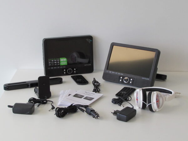 Peugeot Rifter 2018-Present Video Pack - 9" DVD Players Supplied With 2 Headsets 16320012 80