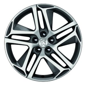 Peugeot 308 2013-2021 4 Alloy Wheel Rims 18" Black Sapphire 16366029 80