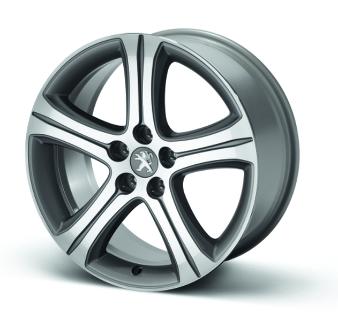 Zierleisten aus Stahl für Peugeot 508 I SW (5 Türen) - (2010-2018) - Croni  - V - silber (matt) V - silbern (Matt)