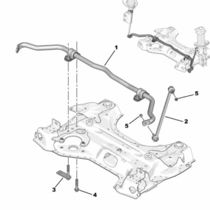 Peugeot 3008 2016-2020 Front Anti Roll Bar