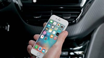 Peugeot Mirror Screen