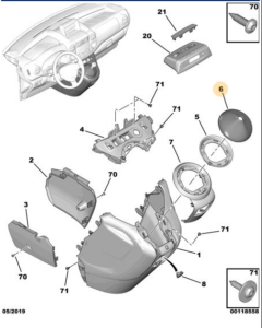 Peugeot partner gear deals knob