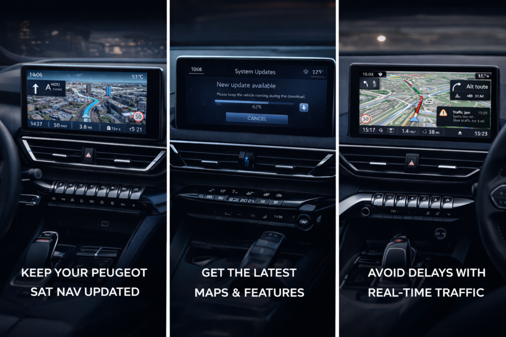 peugeot satnav